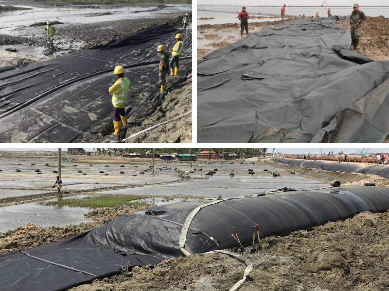 Especificações principais dos sacos de desidratação: resistência à tracção, resistência aos raios UV e porosidade.