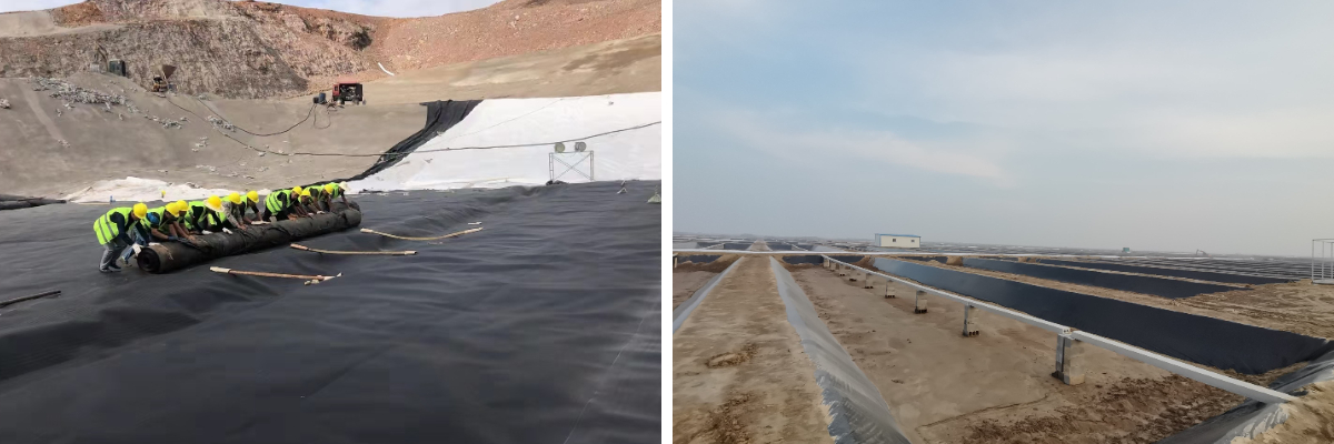 Feuille de membrane en PEHD