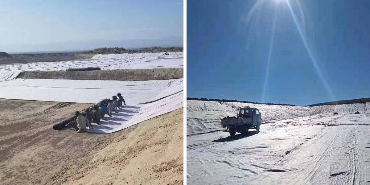 Геотекстильная фильтрующая мембрана