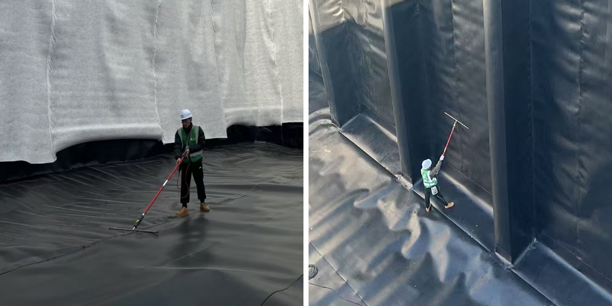 كيف تحمي أغشية البولي إيثيلين عالية الكثافة (HDPE) الخزانات الزراعية من التسرب (بما في ذلك دراسات الحالة)