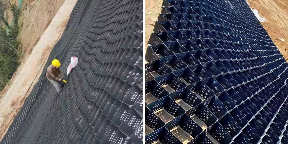 Геоячейка HDPE для защиты склонов и насыпей: эффективное предотвращение эрозии Геоячейка HDPE для защиты склонов и насыпей: эффективное предотвращение эрозии