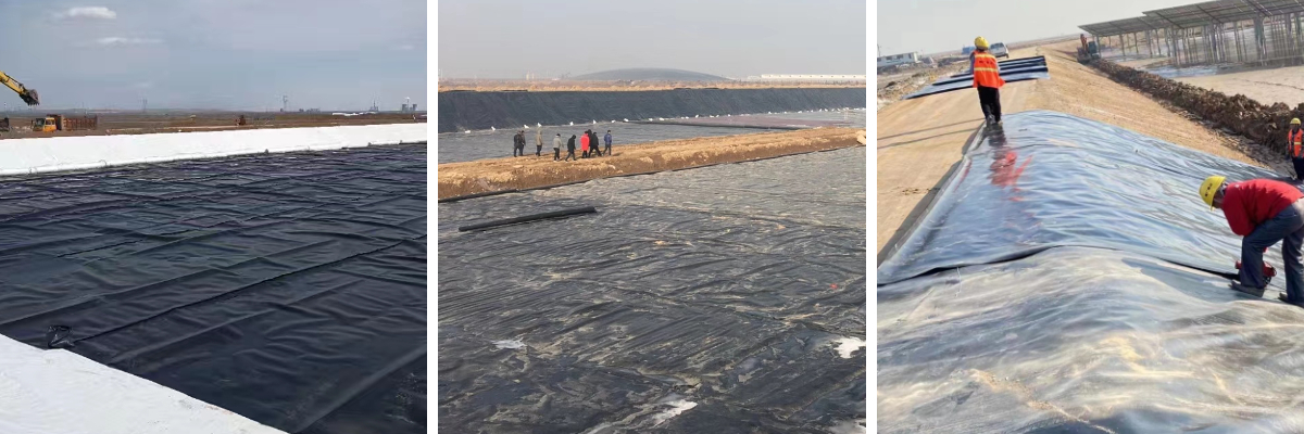 تقنية تركيب أغشية HDPE الجيولوجية وإدارة الجودة لمشاريع منع تسرب المياه