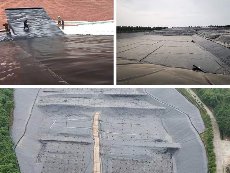 غشاء أرضي من البولي إيثيلين منخفض الكثافة