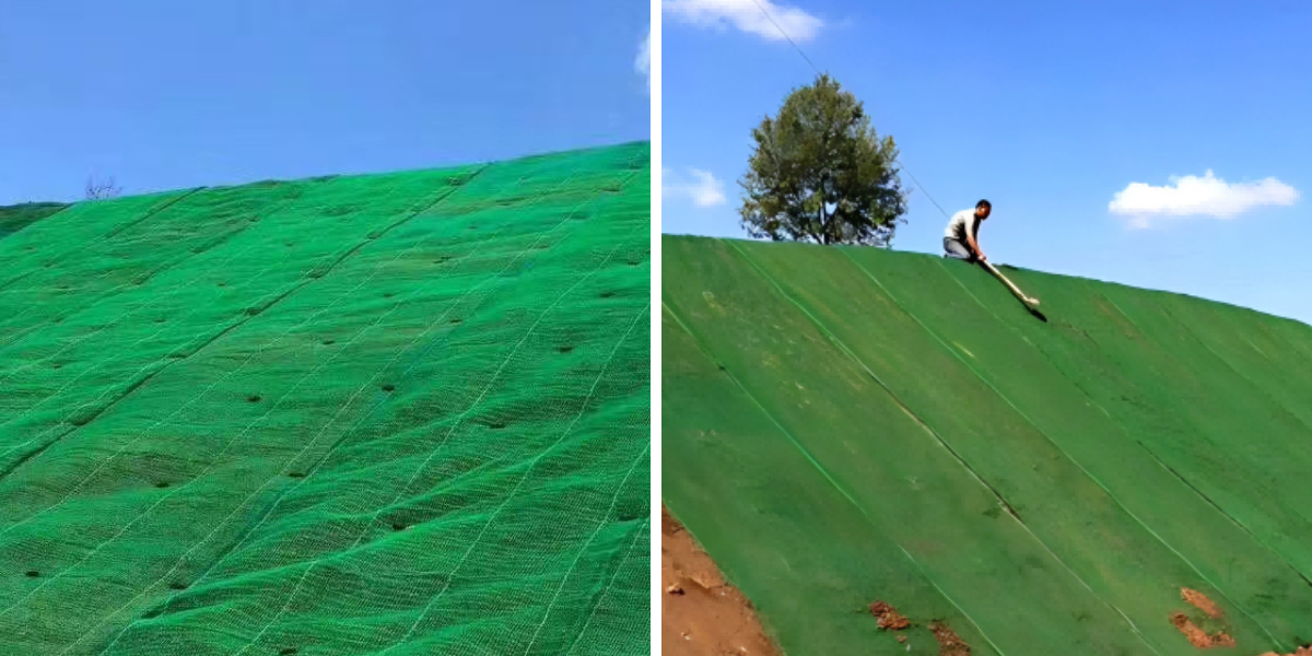 Geomat สำหรับการฟื้นฟูระบบนิเวศในเมือง: เปลี่ยนเนินคอนกรีตให้เป็นพื้นที่สีเขียว