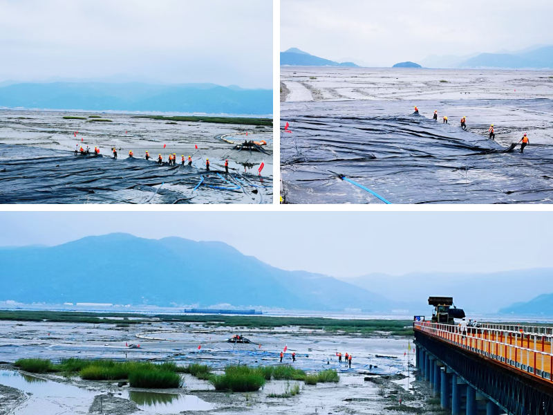 ตัวอย่างโครงการ: กลยุทธ์การจัดการกากแร่ของบริษัทเหมืองแร่โดยใช้ท่อเสริมแรงทางธรณีวิทยา (Geotubes) ตัวอย่างโครงการ: กลยุทธ์การจัดการกากแร่ของบริษัทเหมืองแร่โดยใช้ท่อเสริมแรงทางธรณีวิทยา (Geotubes)