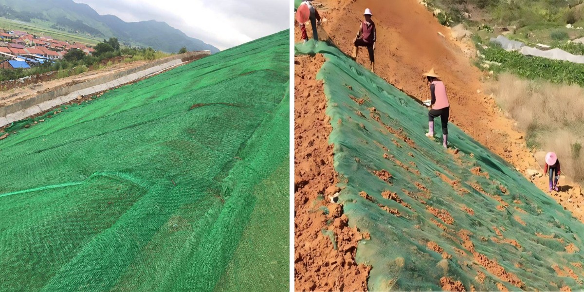 جيومات للتحكم في التعرية: تطبيقات على ضفاف الأنهار وقنوات الصرف والمنحدرات الشديدة جيومات للتحكم في التعرية: تطبيقات على ضفاف الأنهار وقنوات الصرف والمنحدرات الشديدة