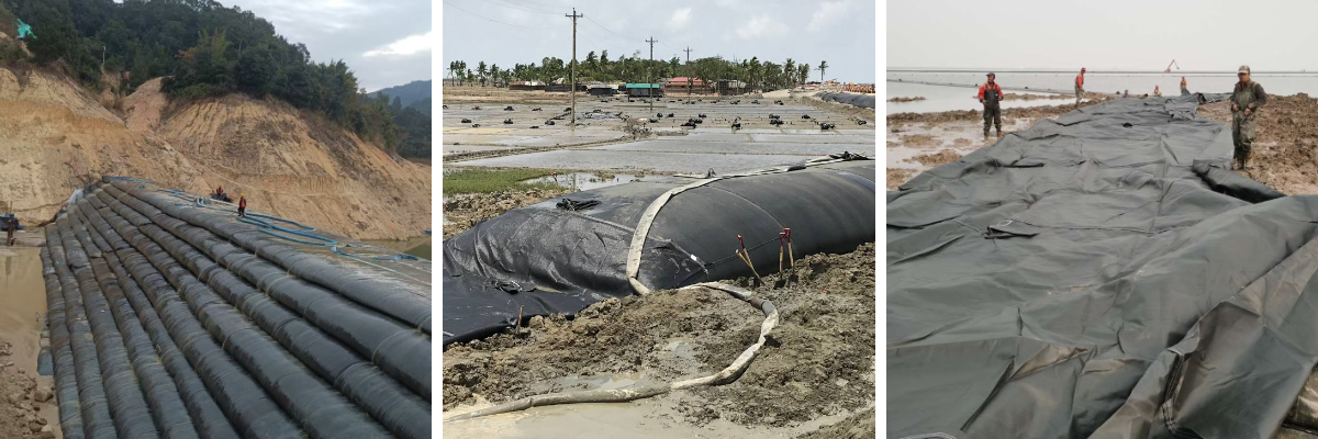 ジオチューブ排水プロジェクトの立ち上げ方法：現場準備からポリマー注入まで