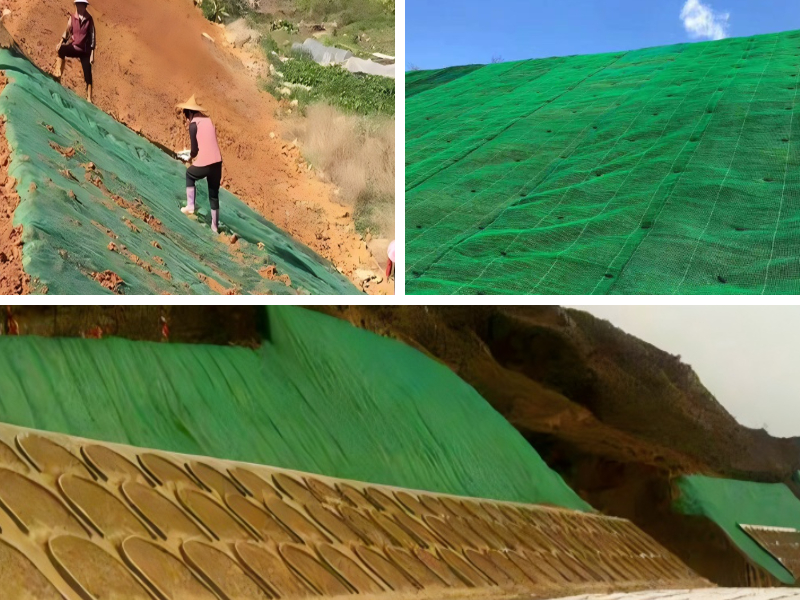 Using Geomats in Agricultural Applications: Soil Conservation and Crop Yield Improvement