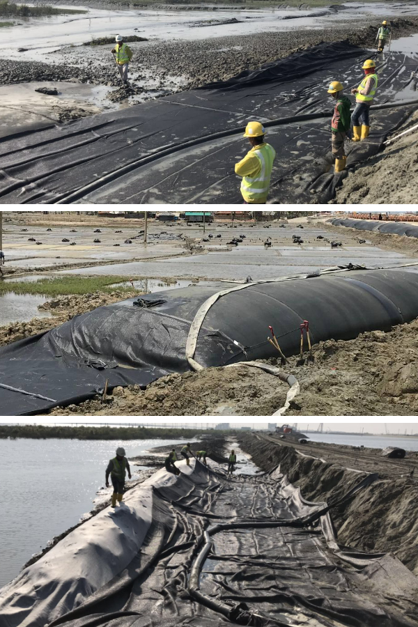 Algae and Aquatic Weed Harvest Dewatering: A Geotube Solution for Lake Management