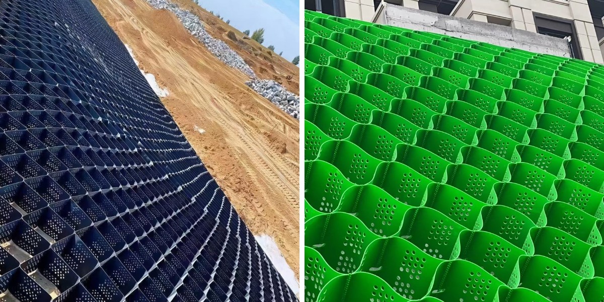 تعمل الخلايا الجغرافية HDPE الصديقة للبيئة على موازنة البناء والحماية البيئية