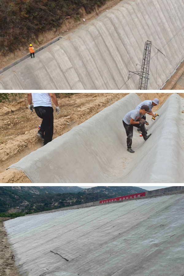 Ditch Lining and Channel Protection Made Easy with Cement Blanket Technology