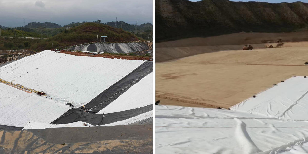 كيف تساعد الجيوتكستايل في بناء مدافن النفايات وإدارة النفايات