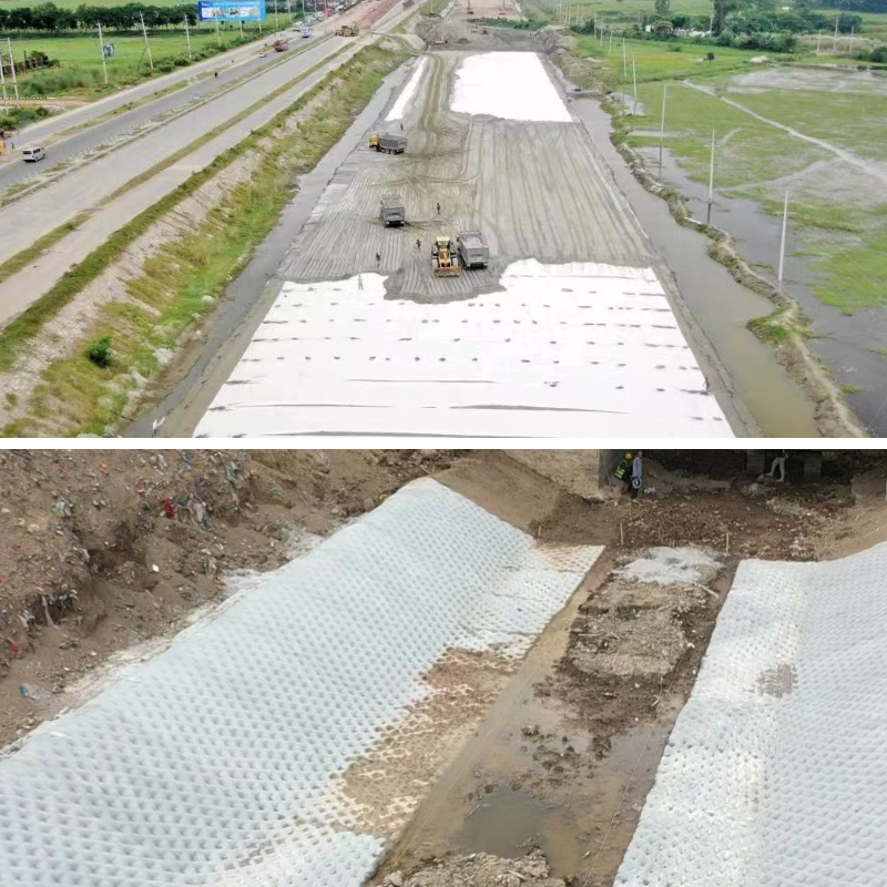 Polypropylene Woven Geotxtile for Retaining Walls & Erosion Control