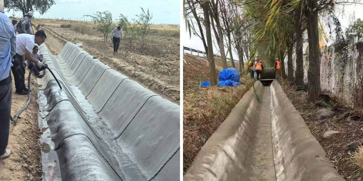 Water Activation for Cement Blanket: Exact Water Ratio and Application Methods