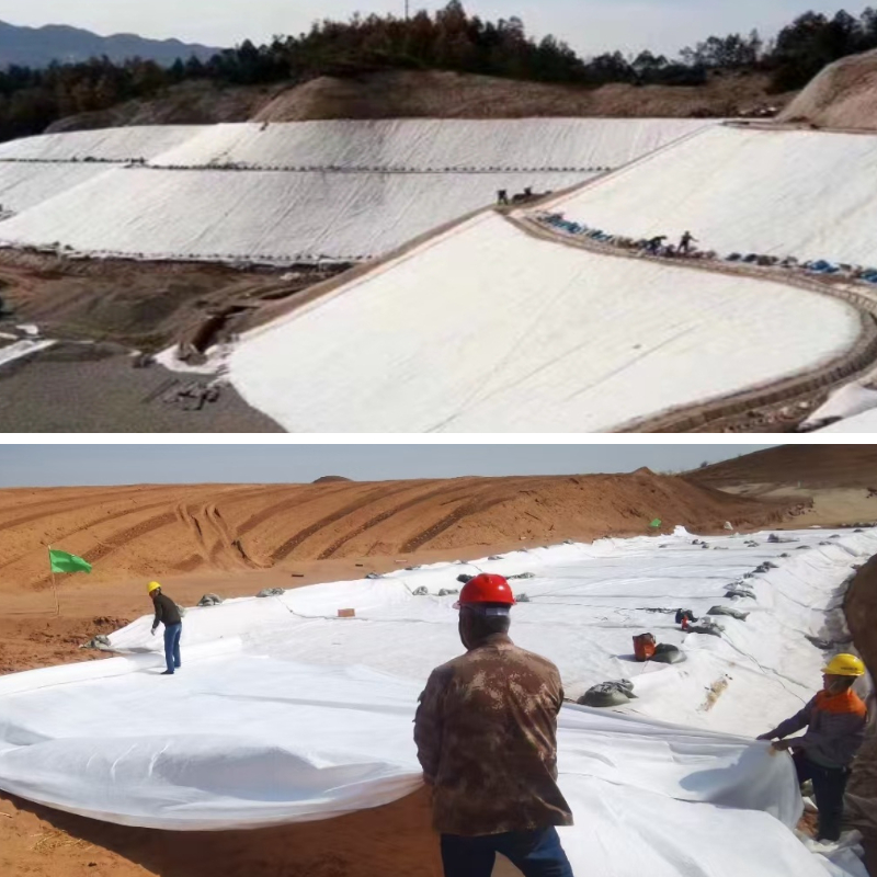 Tissu géotextile industriel