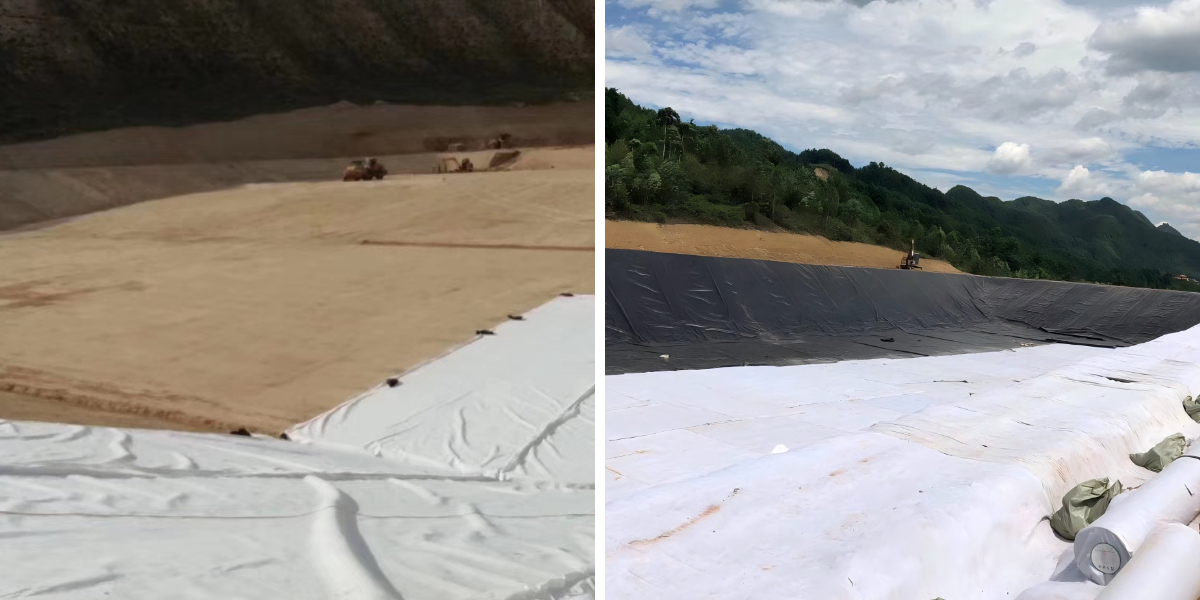 نسيج جيوتكستايل غير منسوج للأرصفة نسيج جيوتكستايل غير منسوج للأرصفة