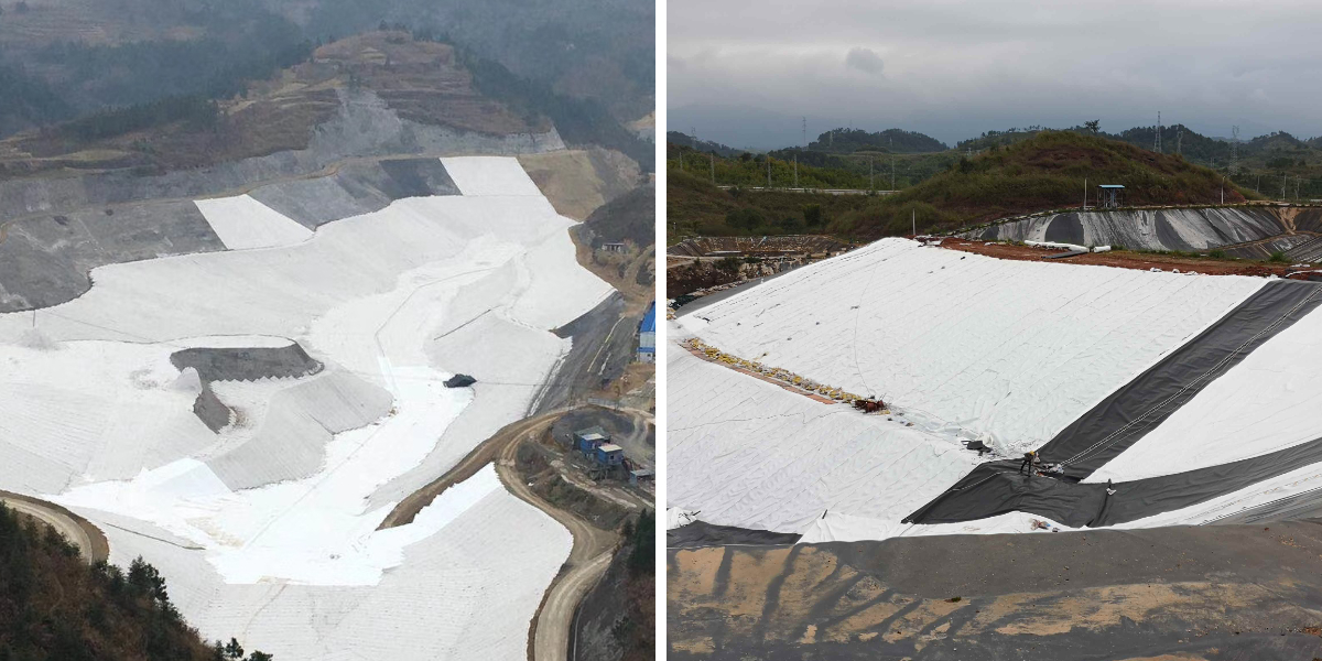 الجيوتكستايل لحماية المنحدرات الجيوتكستايل لحماية المنحدرات