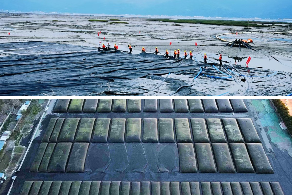 أنابيب الجيوتكستايل: حل واعد لصناعات متعددة