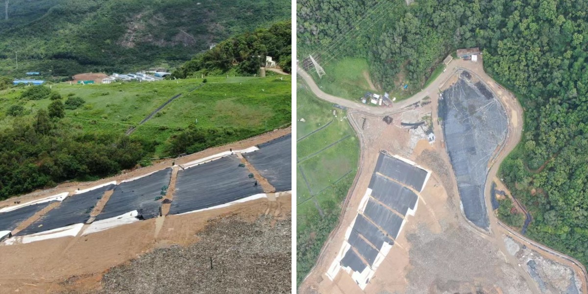 Capas geotextiles para geomembranas de HDPE: Prevención de daños por perforación en suelos rocosos