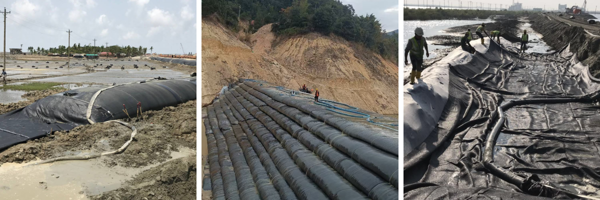 Studi Kasus: Memulihkan Waduk Air melalui Pengeringan Sedimen dengan Geotube