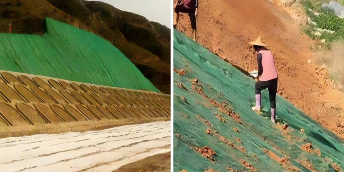 Geomat สำหรับการฟื้นฟูระบบนิเวศในเมือง: เปลี่ยนทางลาดคอนกรีตให้เป็นพื้นที่สีเขียว