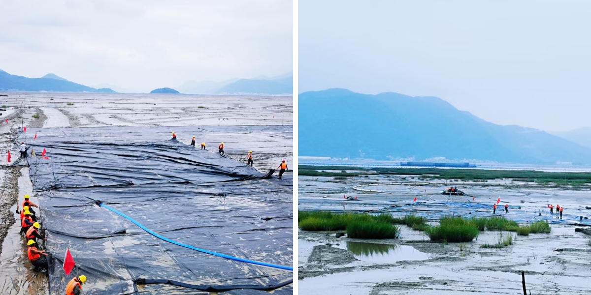 Предотвращение переполнения и загрязнения мешков для обезвоживания Предотвращение переполнения и загрязнения мешков для обезвоживания