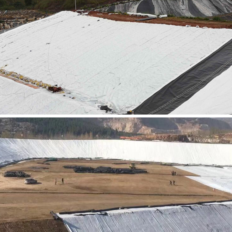 How to Cut & Secure Geotextile Cloth for Uneven Terrain (Slopes, Curves, Trenches)