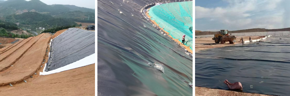 غشاء أرضي من البولي إيثيلين منخفض الكثافة