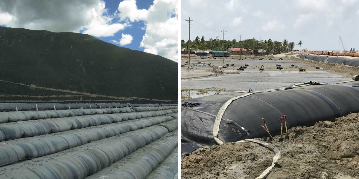 الأخطاء الشائعة التي يجب تجنبها عند ملء أنابيب الجيوتكستايل