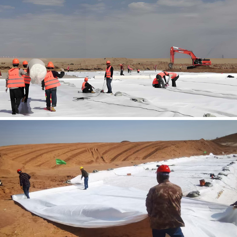 بلاطات من القماش الجيوتكستايل