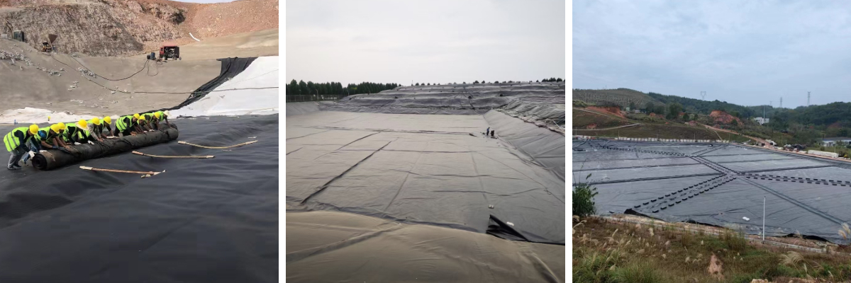 معالجة مياه الصرف الصحي: بطانات البولي إيثيلين عالي الكثافة للبحيرات وتخزين المواد الصلبة الحيوية