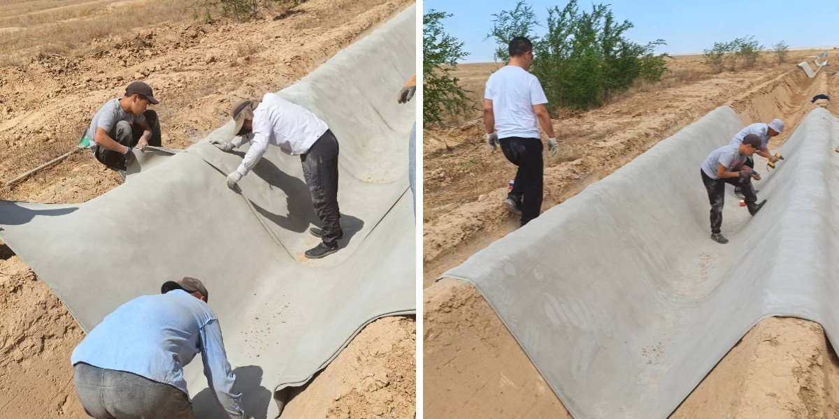 كيفية استخدام أغطية الأسمنت في مكافحة التعرية