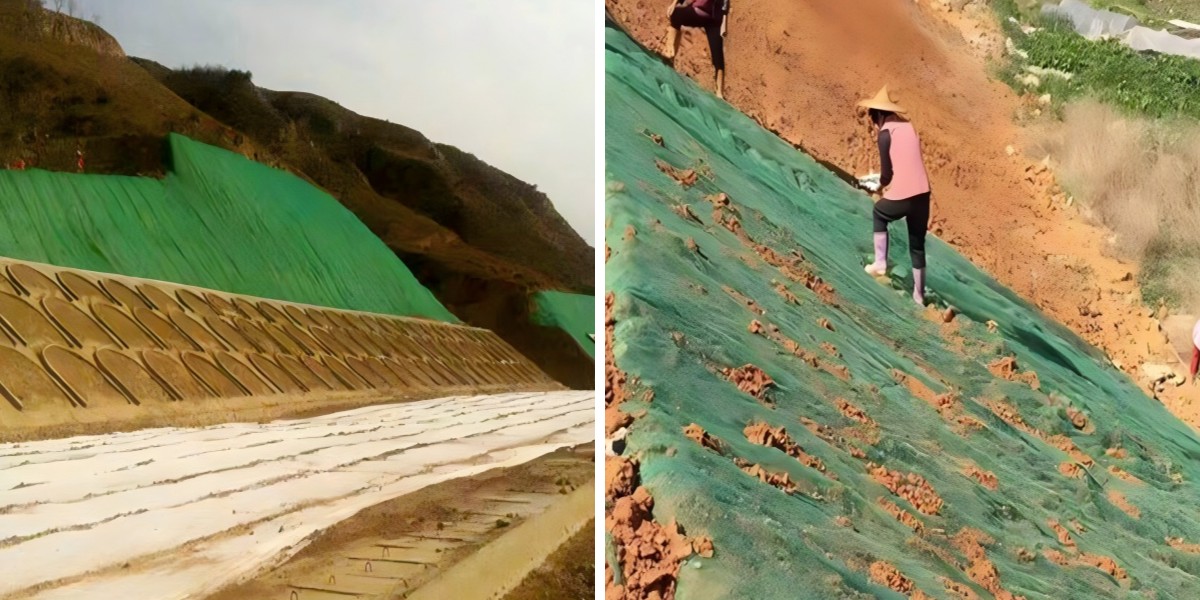 Cómo instalar una red de vegetación 3D en pendientes pronunciadas: una guía paso a paso