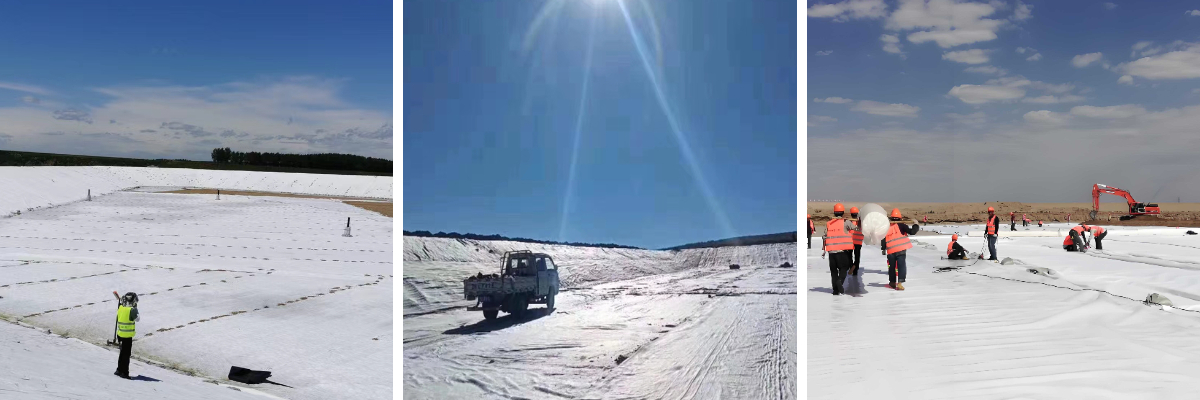 جدار احتياطي من القماش الجغرافي