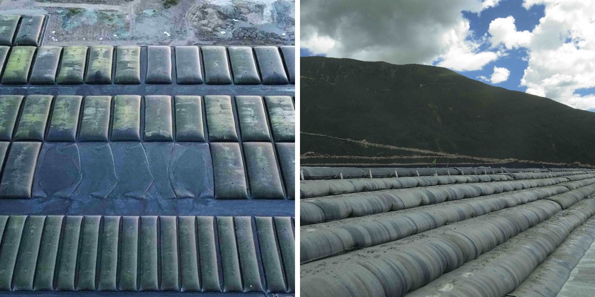 Геотекстильные трубки для защиты побережья