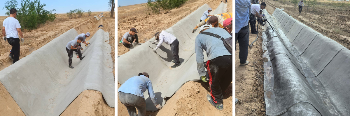 ผ้าชุบซีเมนต์ในงานเหมืองแร่: การซ่อมแซมเขื่อนกักเก็บกากแร่และการควบคุมตะกอน