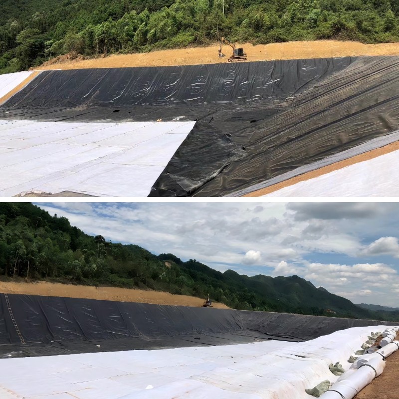 Tissu géotextile pour la stabilisation des routes