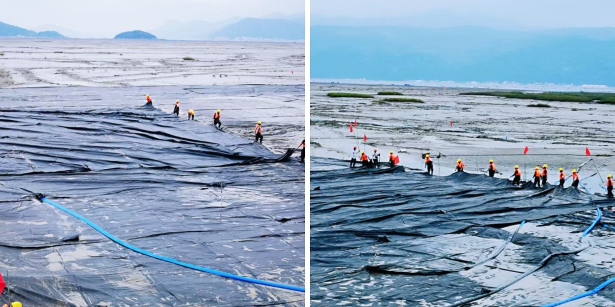 Como funcionam os geotubos de desidratação? A ciência por detrás da desidratação de lamas e da contenção de sedimentos.