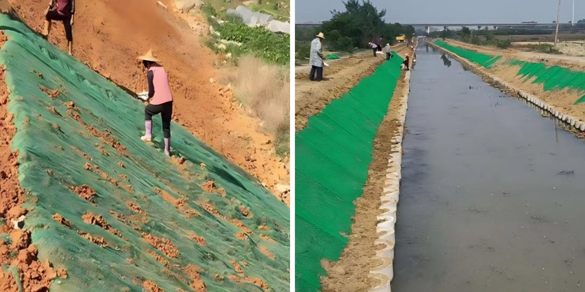 ¿Cómo calcular la cantidad de geomantos para su proyecto de protección de pendientes o drenaje?