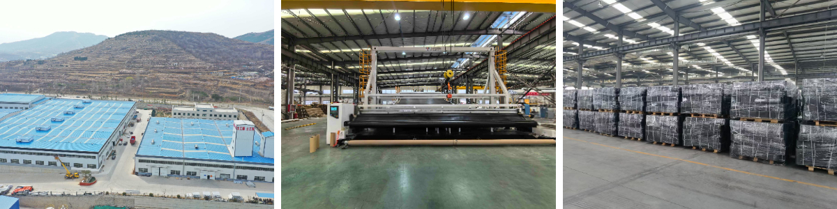 Feuille de membrane en PEHD