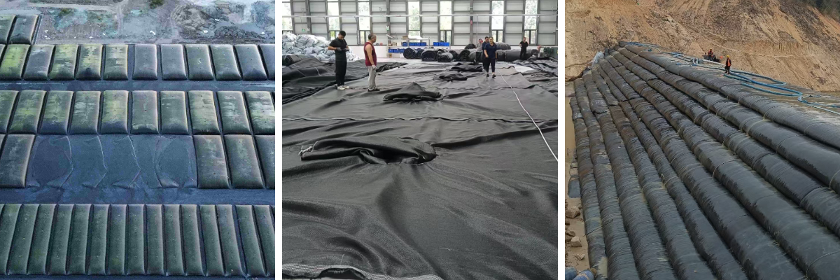 أكياس أنابيب الجيوتكستايل عالية القوة أكياس أنابيب الجيوتكستايل عالية القوة