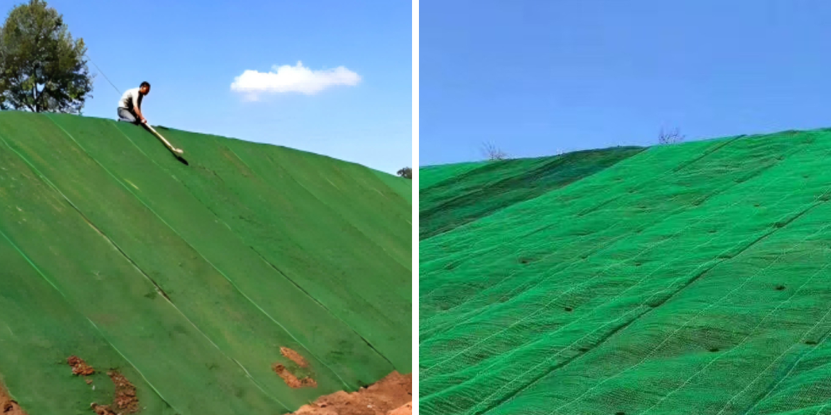 ¿Cómo calcular la cantidad de geomantos para su proyecto de protección de pendientes o drenaje?