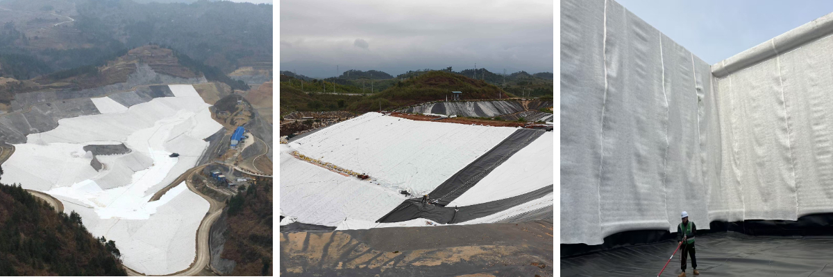 قماش جيوتكستايل غير منسوج 4 أونصة