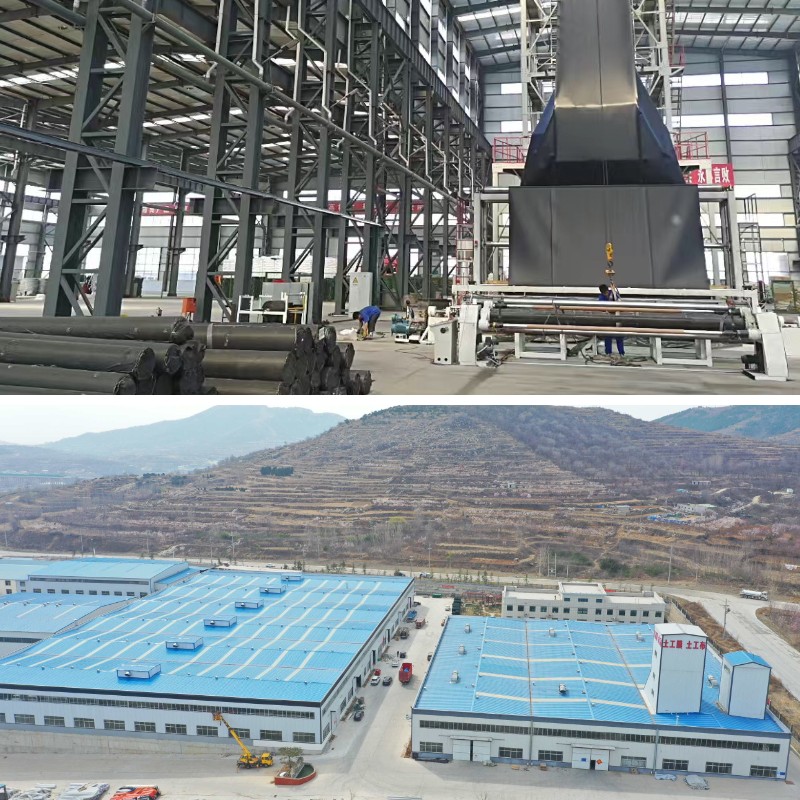 Tubos geotextiles (geotubos) para aplicaciones de drenaje y contención.