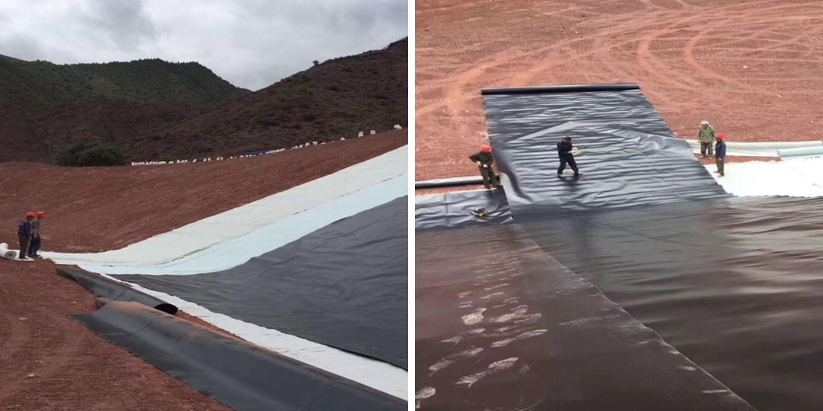 Schweißpraktiken für die Feldinstallation von HDPE-Geomembranen