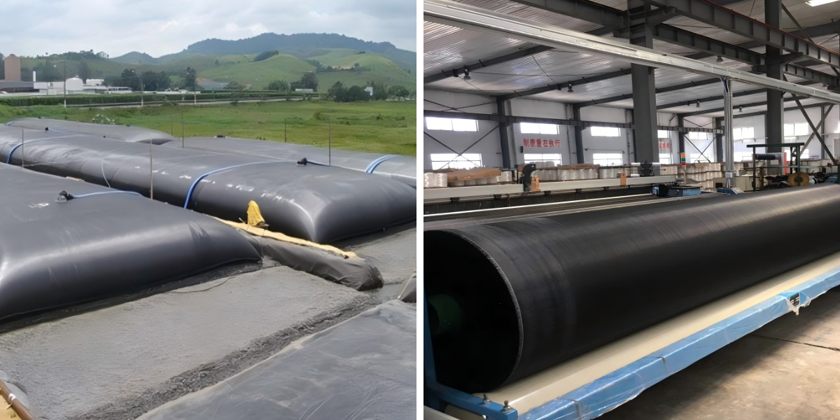 Tubos geotêxteis em resposta a catástrofes: soluções rápidas para a proteção contra inundações.