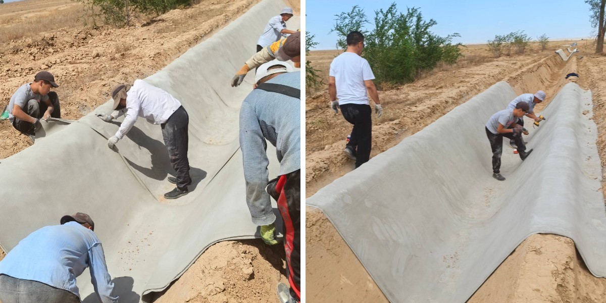 การใช้แผ่นซีเมนต์ในงานก่อสร้างถนน: ท่อระบายน้ำ ทางเท้า และทางสัญจรชั่วคราว