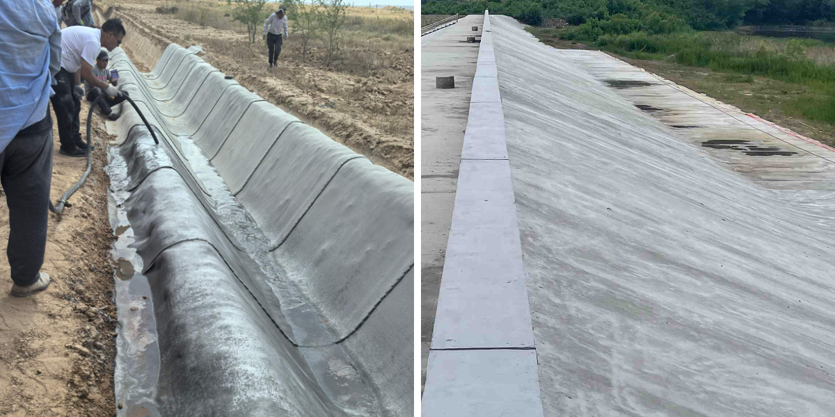 Notfall-Hochwasserschutzbarrieren: Einsatz von zementimprägniertem Gewebe zur schnellen Hochwasserminderung Notfall-Hochwasserschutzbarrieren: Einsatz von zementimprägniertem Gewebe zur schnellen Hochwasserminderung