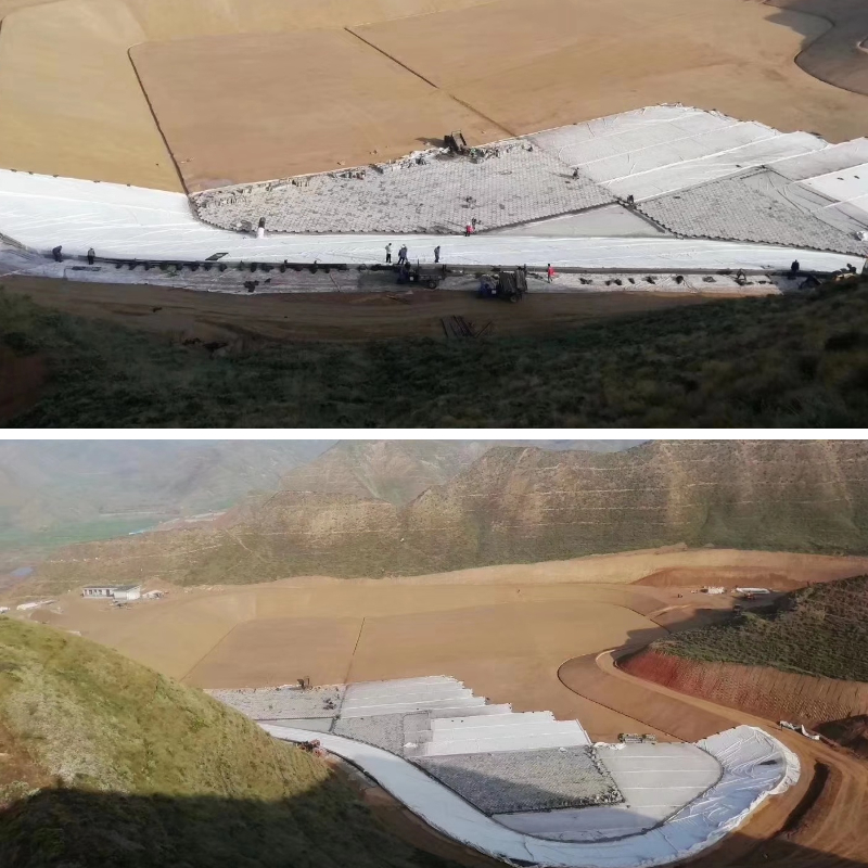 بلاطات من القماش الجيوتكستايل