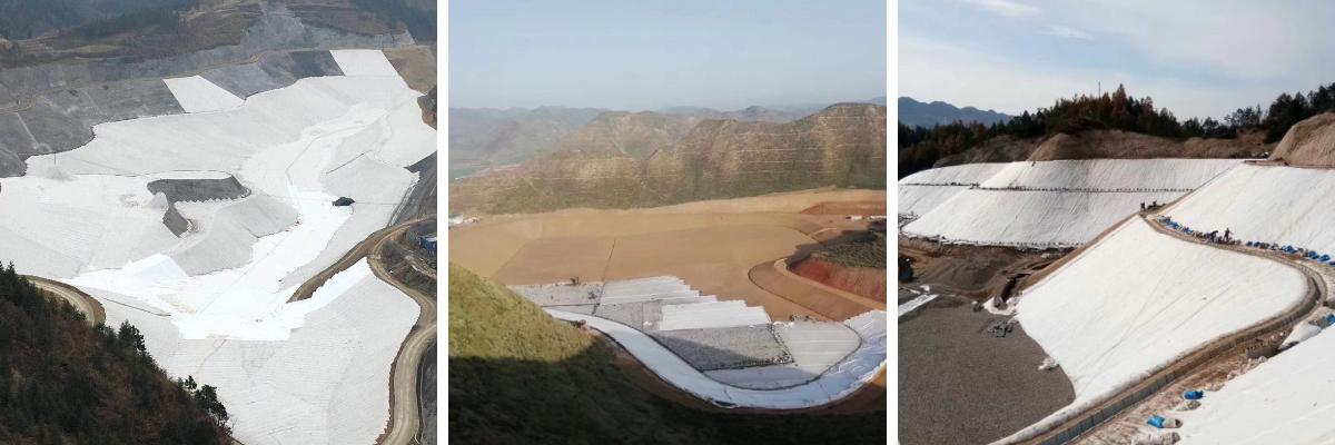 نسيج جيوتك للجدران الاستنادية